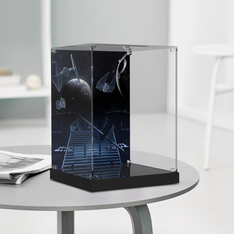 Display Case for LEGO 75304 Darth Vader Helmet (Crystal Nuts Design)