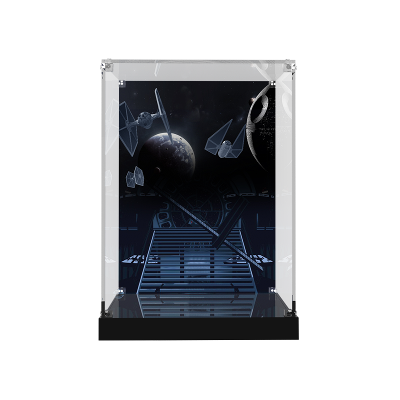 Display Case for LEGO 75304 Darth Vader Helmet (Crystal Nuts Design)